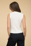 Cable Knit Sweater Vest
