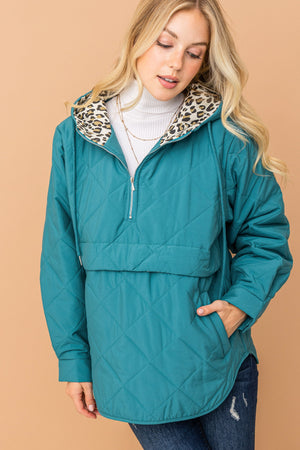 Jenna Quilted Hoodie