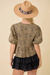 Mari Leopard Top