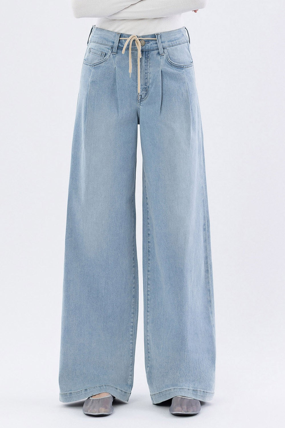 Cara Drawstring Denim