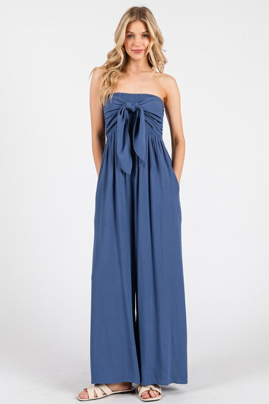 Emma Front Tie Jumpsuit