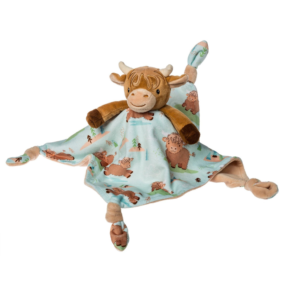 Highland Cow Character Blanket