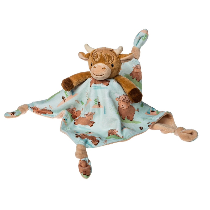 Highland Cow Character Blanket