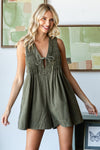 Vianna Denim Romper