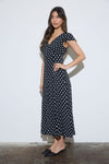 Polka Dot Midi Dress