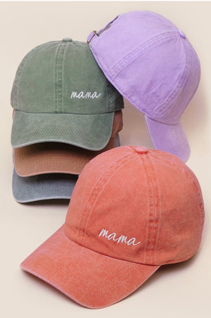 Mama Embroidered Hat