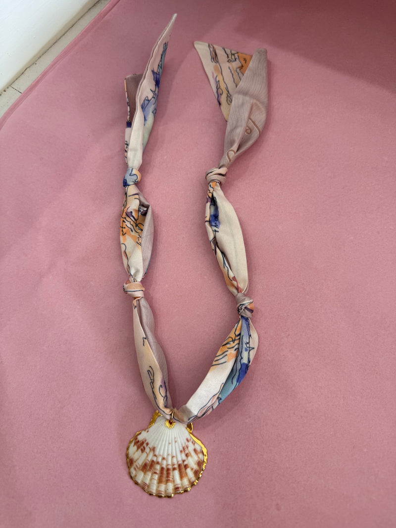 Scarf Charm Necklace