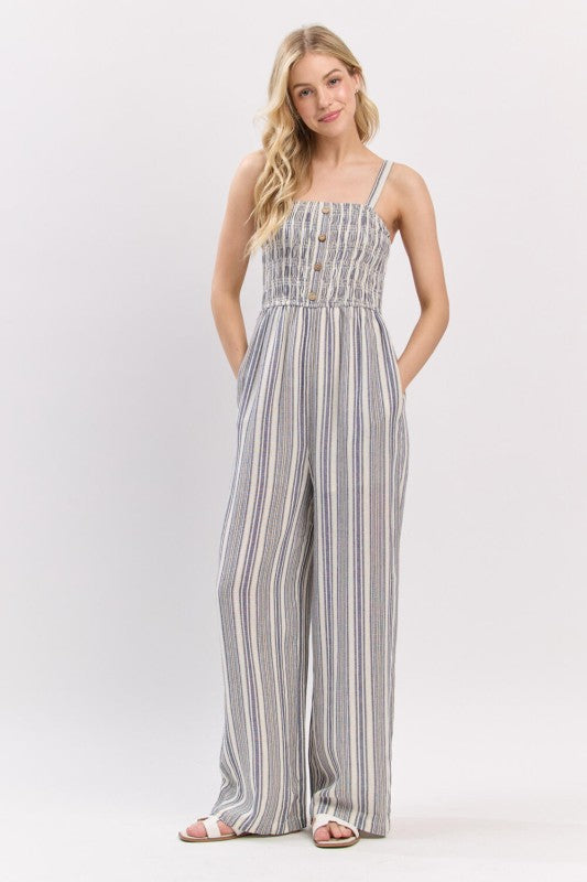 Sophia Striped Jumpsuit