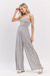 Sophia Striped Jumpsuit