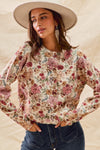 Lillian Floral Cardigan