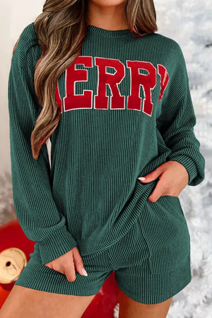 Merry Crewneck Set