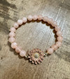 Ellie Flower Beaded Bracelet