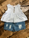 Blaire Distressed Shorties
