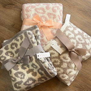 Luxe Kids Leopard Blanket